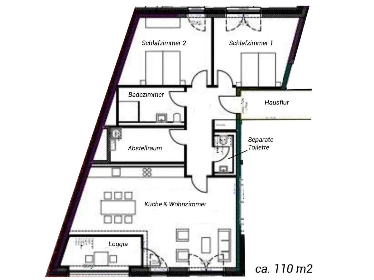 Moderne Apartments Im Herzen Der Stadt I Private Tiefgarage Mit Ladesaeulen I Home2Share Ibbenbüren Eksteriør bilde