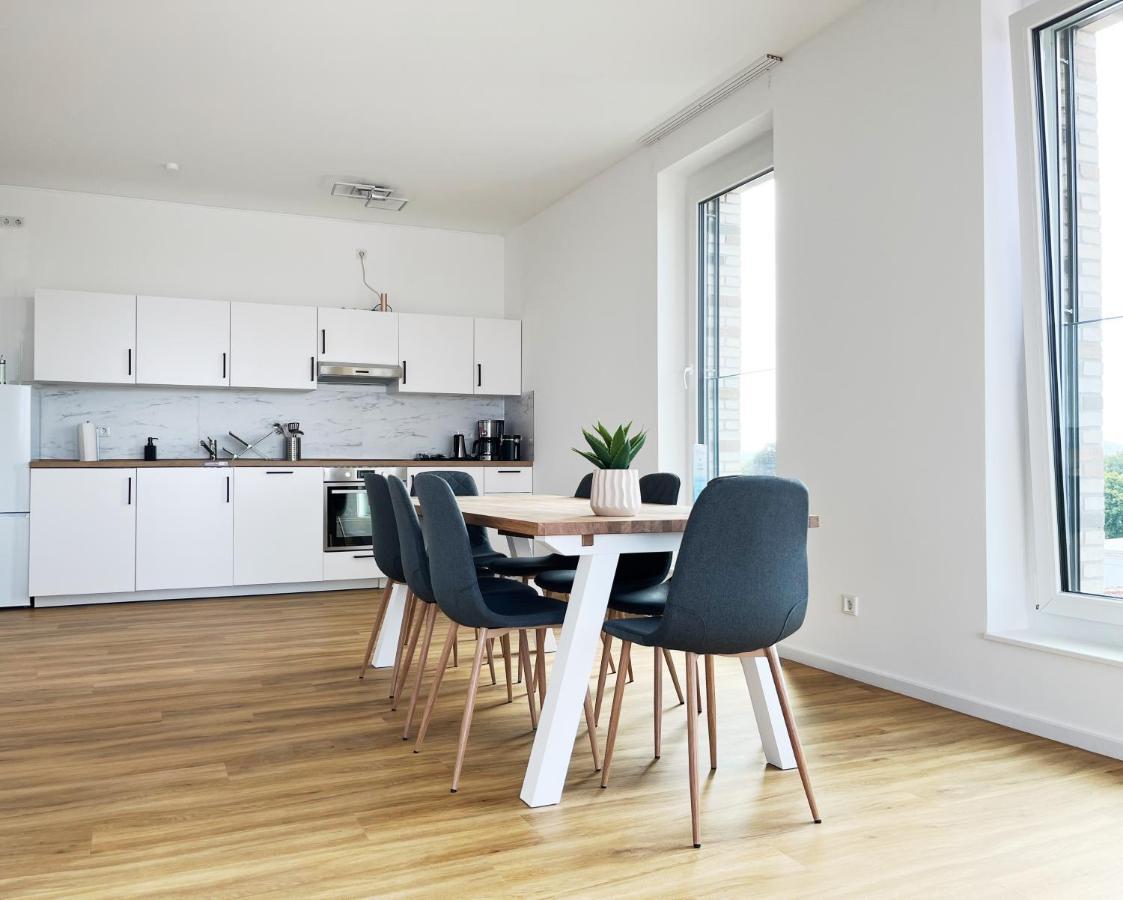 Moderne Apartments Im Herzen Der Stadt I Private Tiefgarage Mit Ladesaeulen I Home2Share Ibbenbüren Eksteriør bilde