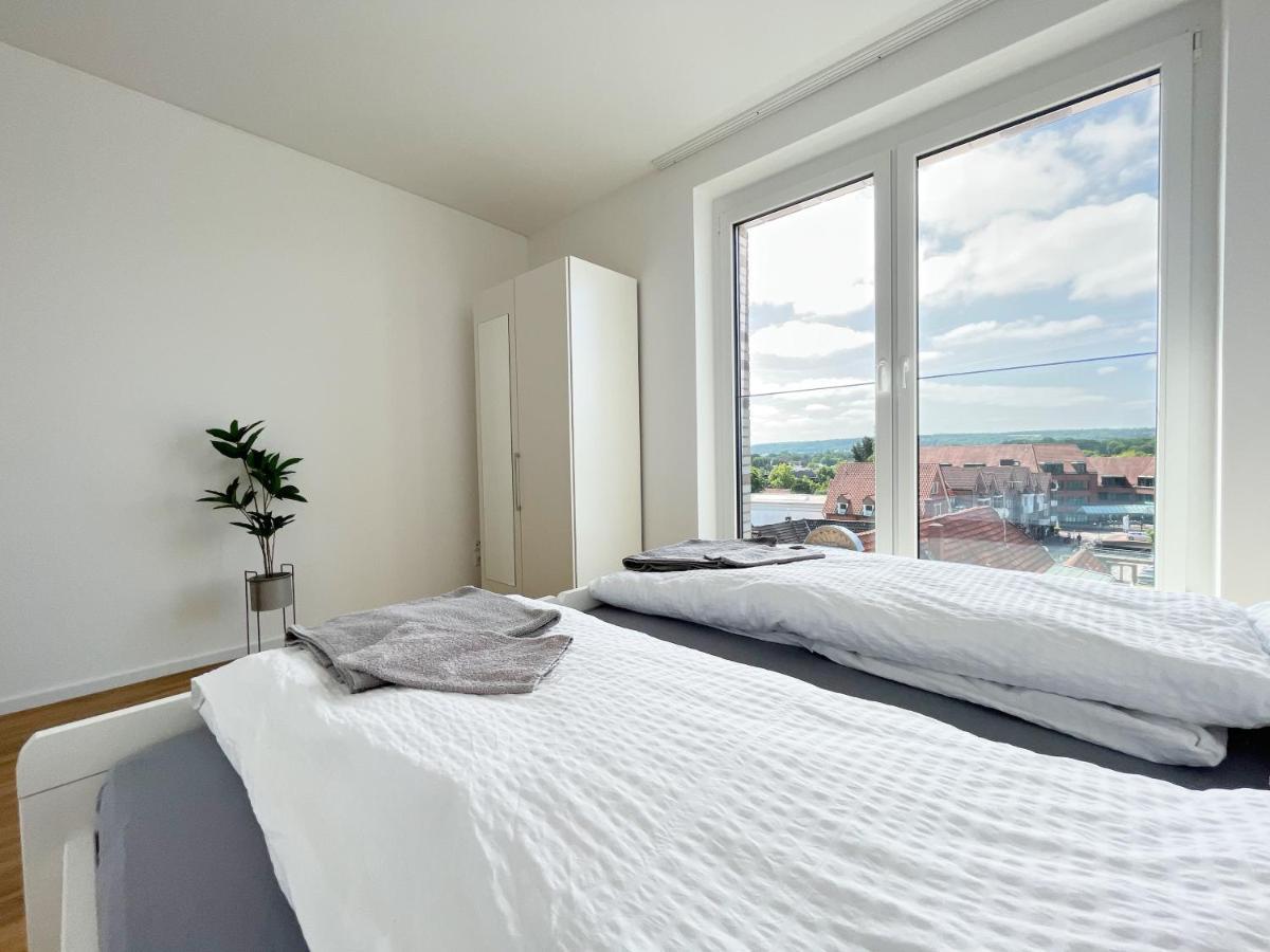 Moderne Apartments Im Herzen Der Stadt I Private Tiefgarage Mit Ladesaeulen I Home2Share Ibbenbüren Eksteriør bilde