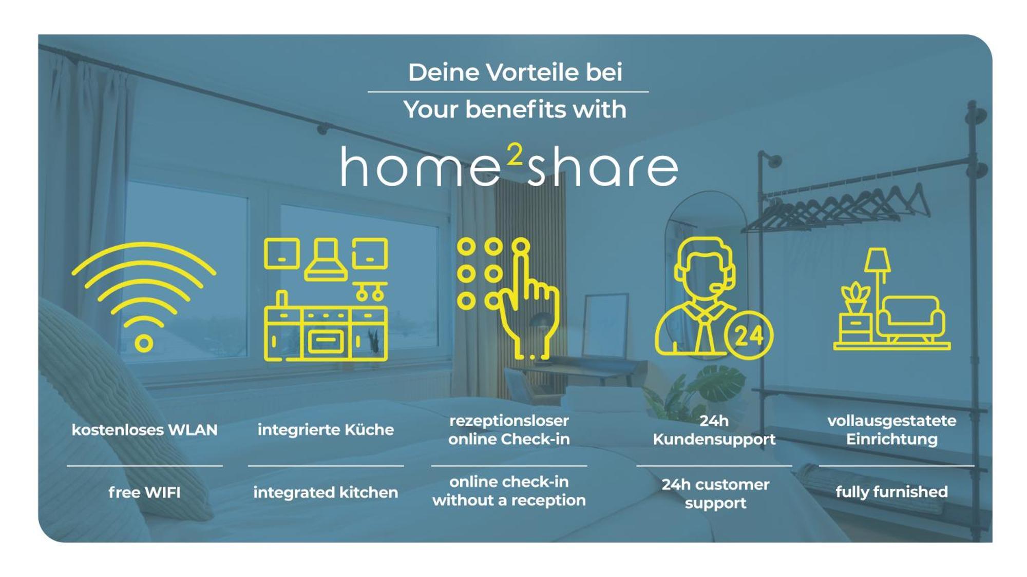 Moderne Apartments Im Herzen Der Stadt I Private Tiefgarage Mit Ladesaeulen I Home2Share Ibbenbüren Eksteriør bilde